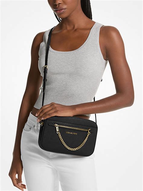 handtasche michael kors jet set saffiano|michael kors saffiano leather crossbody.